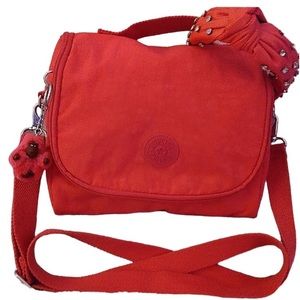 Kipling Kichirou Crossbody Insulated Lunch Bag with Keychain and Headband